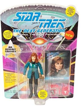 Star Trek: The Next Generation Dr. Beverly Crusher Playmates Action Figure 1993